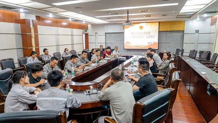 优美生涯是奋斗出来的——解化化工团委学习贯彻习近平总书记在庆祝中国共产党建设100周年大会上的主要讲话精神