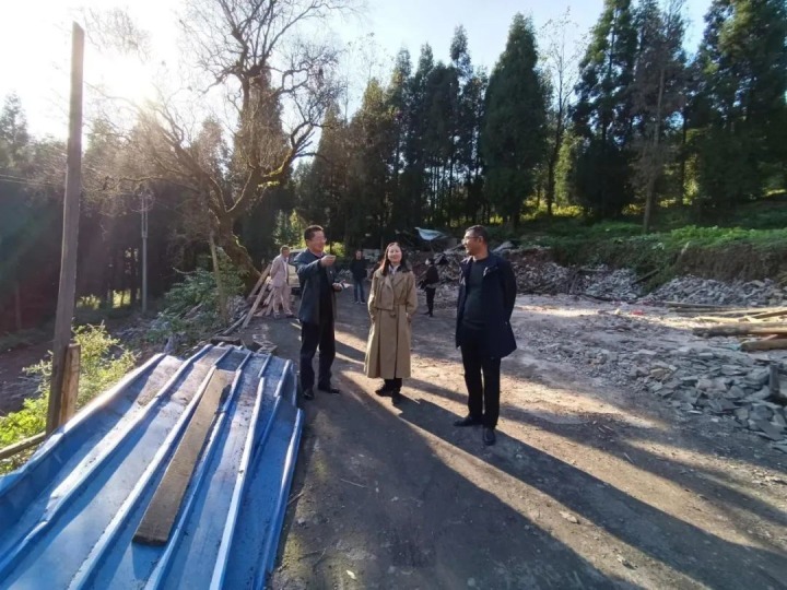 云煤（esball世博）集团党委委员、财务总监莫晓丹一行到四角地煤矿开展2022年生产谋划督导调研