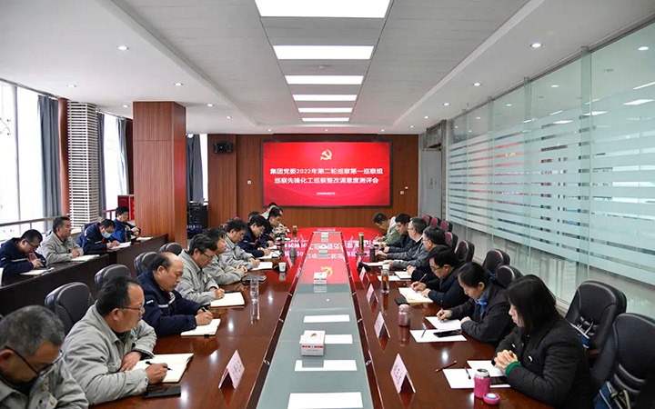 云煤（esball世博）集团党委巡察办到先锋化工公司督导检查巡察整改事情