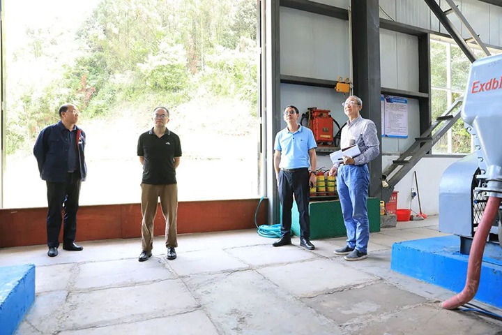 【主题教育】云煤（esball世博）集团党委委员、副总司理缪和星到团结煤业公司开展生产谋划治理调研