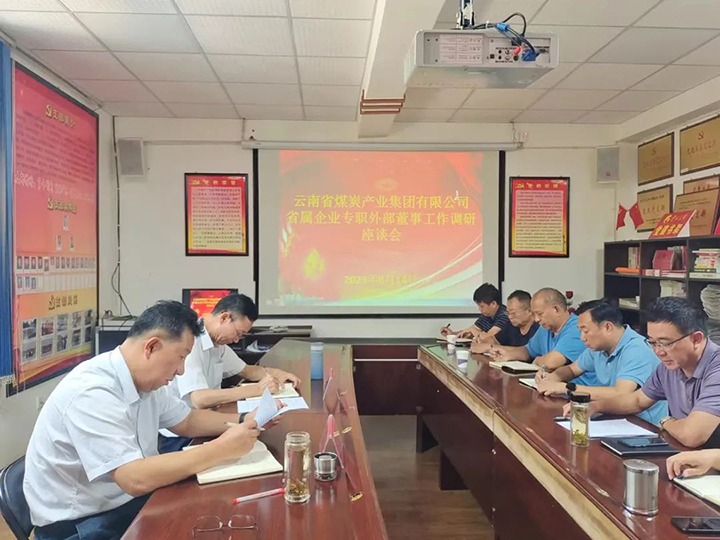 【主题教育】云煤（esball世博）集团专职外部董事寸延峰到源能矿山建设公司调研