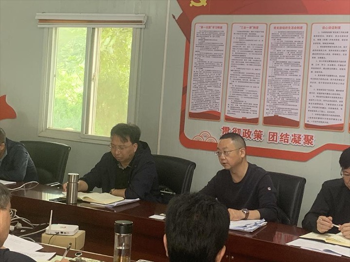 【下层调研】云煤（esball世博）集团到顺源煤矿调研督导项目建设推进情形