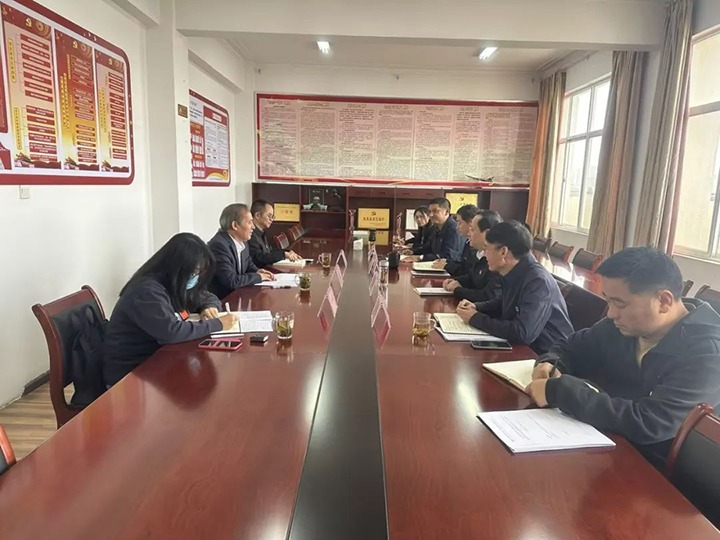 【下层调研】云煤（esball世博）集团党委委员、纪委书记翁立志到云南石油化工供销公司开展调研指导事情